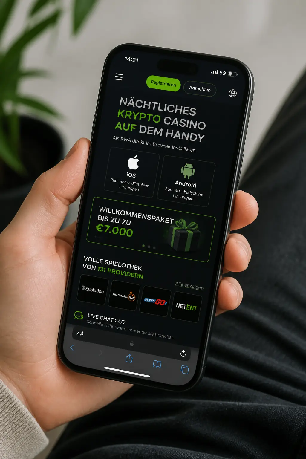 Neospin Casino App: Mobil zocken auf iOS & Android visual guide for Neospin Casino